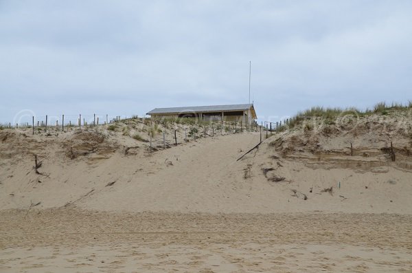 Accès nord de la plage de Lacanau