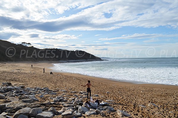 Spiaggia di Lafiténia a Saint Jean de Luz - Francia