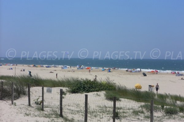 Naturist beach in Pyla sur Mer