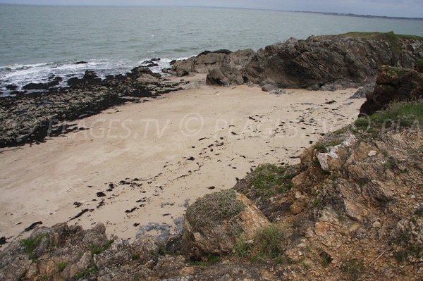 Crique à proximité de la Pointe de la Croix dans la baie de Lamballe