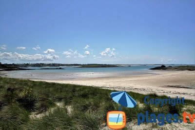 Plage à Landéda - Bretagne