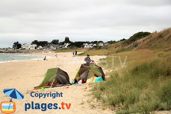 Plage sauvage à Damgan - Landrezac