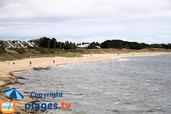 Großer Strand von Kervoyal - Damgan