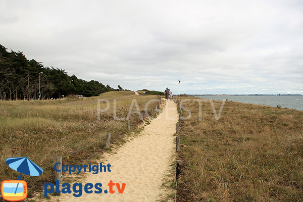 Sentier de la plage de Landrezac - Damgan