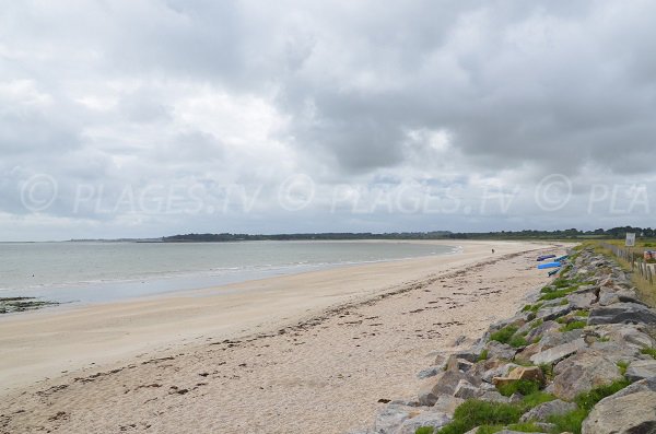 Photo de la plage de Landrezac à Sarzeau