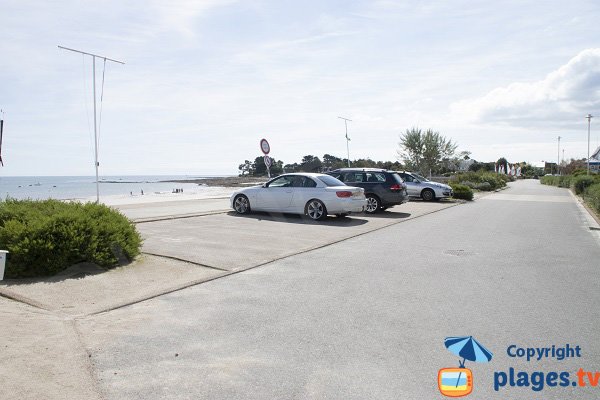 Environnement de la plage de Langoz à Loctudy - Bretagne