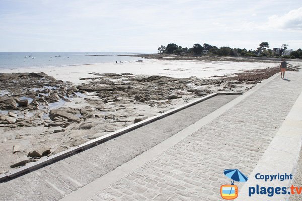 Photo de la plage de Langoz à Loctudy - Bretagne