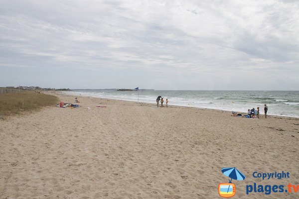 Photo de la plage de Lanénec à Guidel