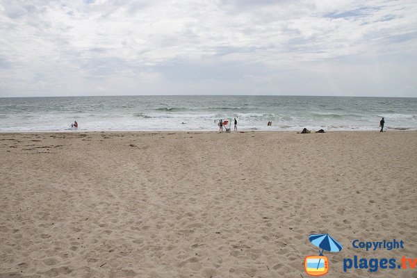 Lanénec beach in Guidel