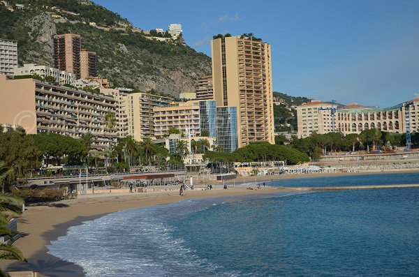 Spiaggia del Larvotto a Monaco