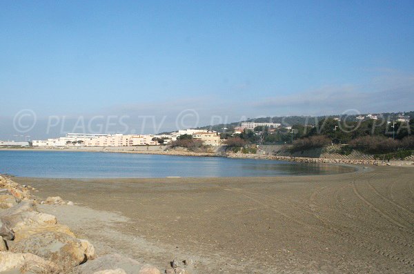 Plage sur la Corniche de Sète