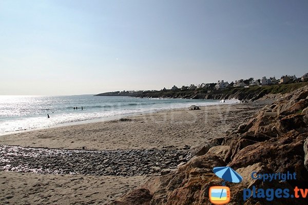 Plage du Gored à Plozevet - Bretagne