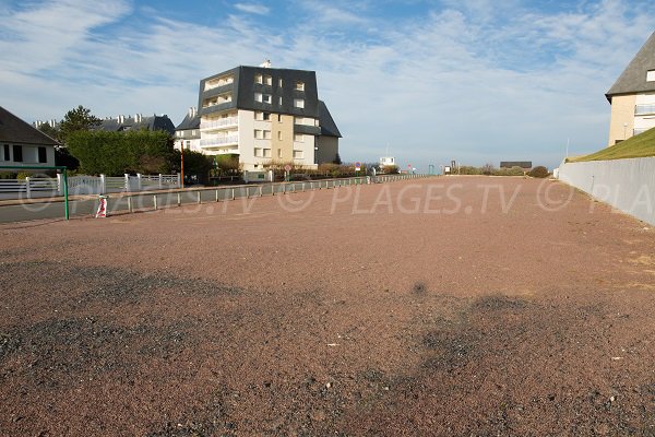 Parking gratuit de la plage de Varaville - Le Home