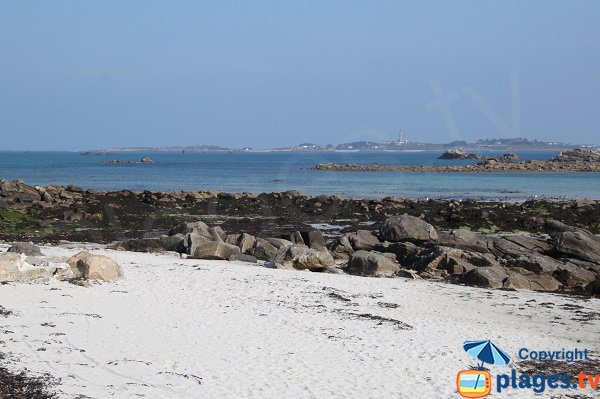 Plage du Prat à Santec