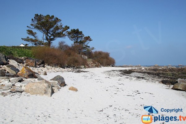 Photo de la plage de Le Prat à Santec