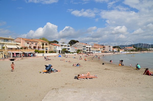 Spiaggia di Lecques a St Cyr sur Mer - Francia