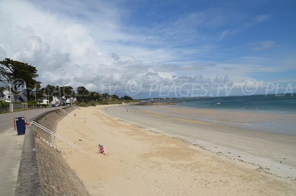 Photo de la plage de Légenèse à Carnac