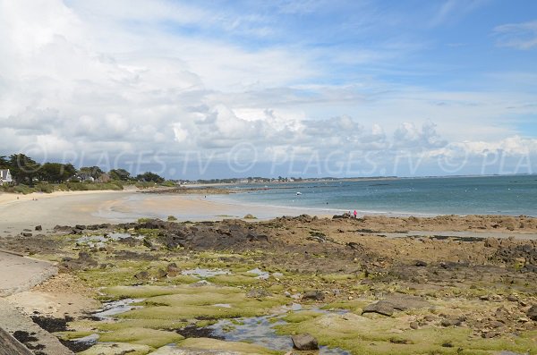 Légenèse beach in Carnac in France