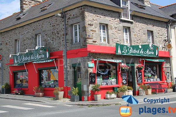 Restaurants le long de la plage de Légué à Plérin