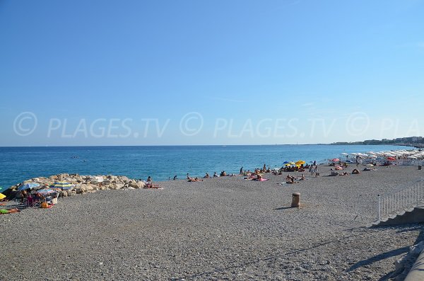 Spiaggia privata Lenval a Nizza