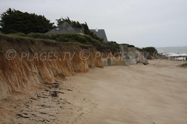 Plage de sable au sud de Piriac sur Mer