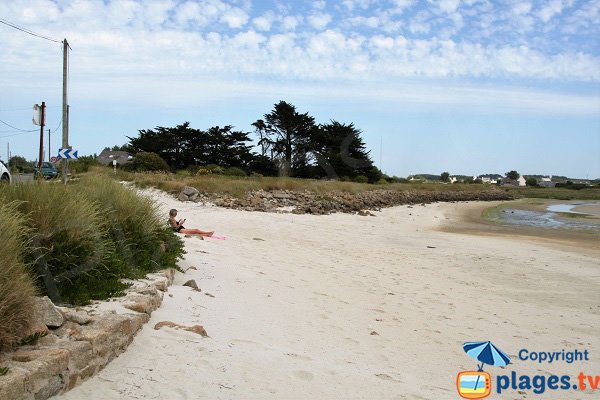 Strand von Lerret in Kerlouan - Bretagne