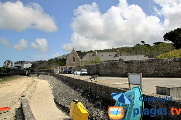 Chapelle Notre Dame des Anges et sa plage - Landéda