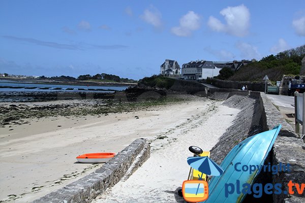 Photo de la plage des Anges à Landéda