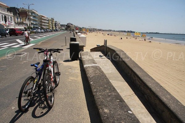 Accès à la plage du Libraire de Pornichet