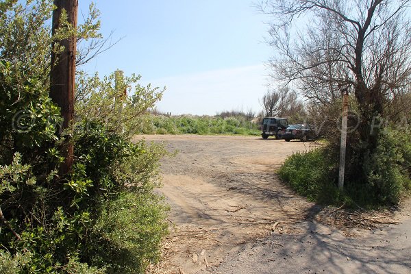 Parcheggio della spiaggia Libron Vias