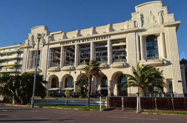 Palais de la Méditerranée in Nice - France