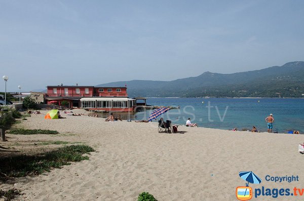 Fine della spiaggia del Lido - Propriano