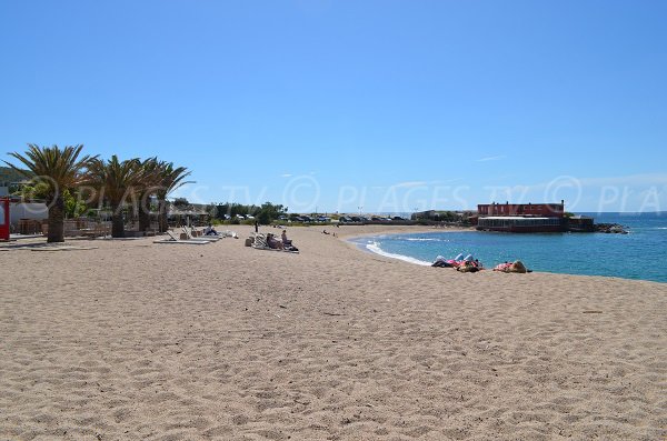 Plage du Lido à Propriano