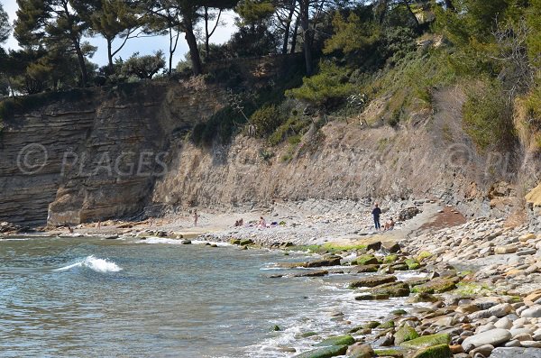 Plage du Liouquet zone interdite