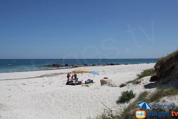 plage du Lividic à Plounéour-Trez