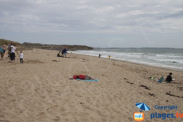 Photo de la plage du Loch à Guidel - 56