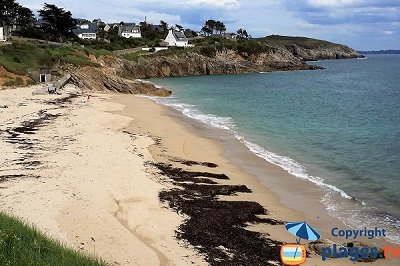 Plage à Locmaria Plouzané - Finistère