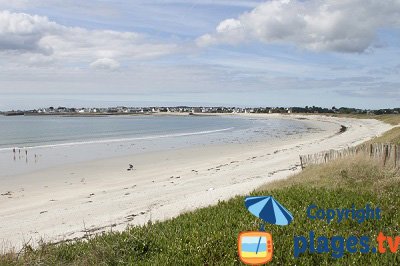 Plage à Loctudy en Bretagne