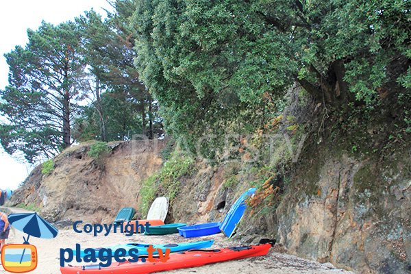 Plage protégée des vents à Sarzeau - Logéo