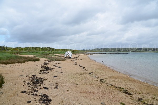 Photo de la plage du Losquet sur l'Ile Grande (Pleumeur Bodou)