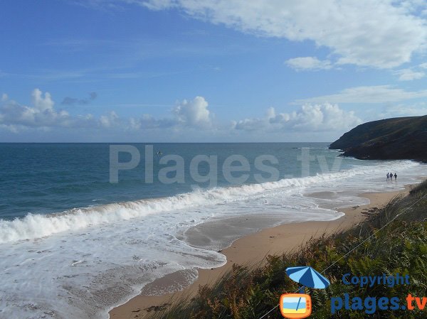 Photo de la plage du Lourtouais - Erquy