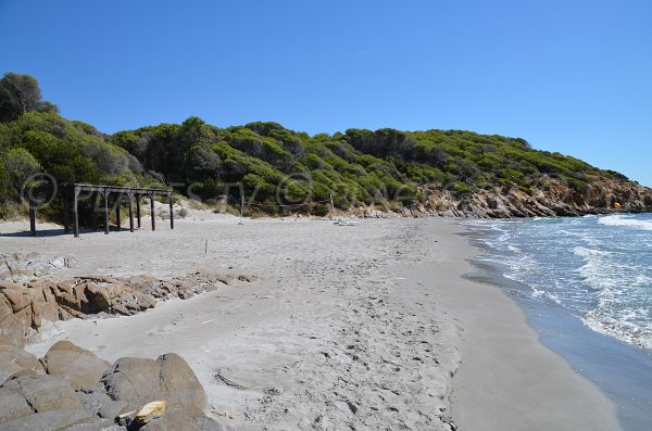 Photo de la plage du Luxembourg à Bormes les Mimosas