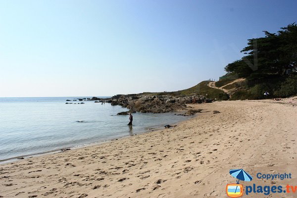 Northern part of the beach Luzeronde - Noirmoutier