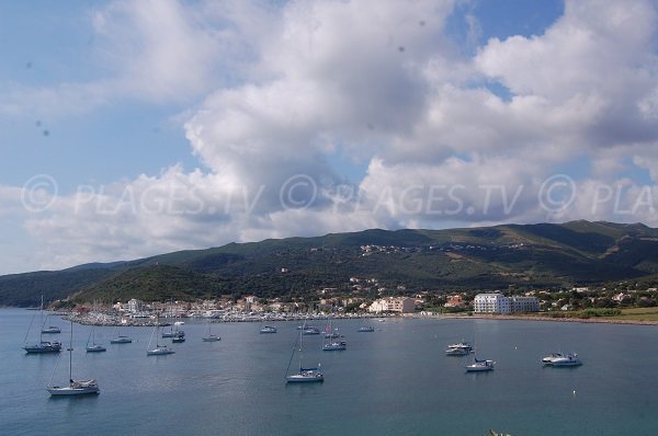 Bay of Macinaggio from the Punta di a Coscia - Corsica