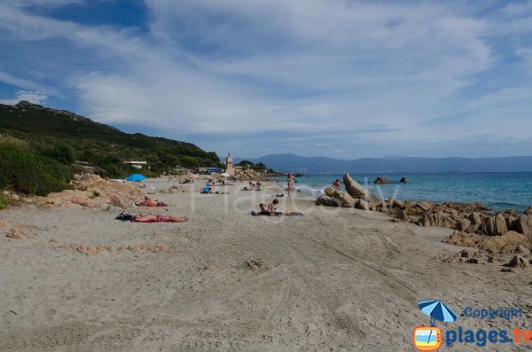 Plage de macumba en été