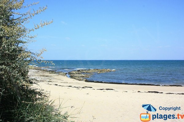 Madeleine beach in Noirmoutier in France