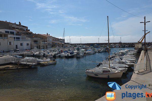 Plage de la Madrague à Marseille