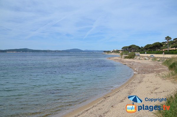 Öffentlicher Strand Madrague in Ste Maxime