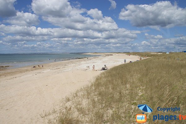 Photo de la plage de Magouero à Plouhinec