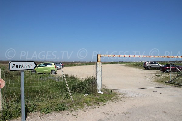 Parking of Maguelone beach - Palavas area